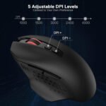 5 DPI Levels 7 Macro Buttons Wireless Gaming Mouse - Image 8