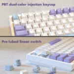 75% Wired Gasket Mechanical Keyboard with Volume Knob - Image 5
